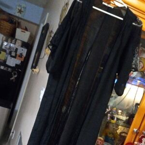 Love Tree - Sheer Black Duster